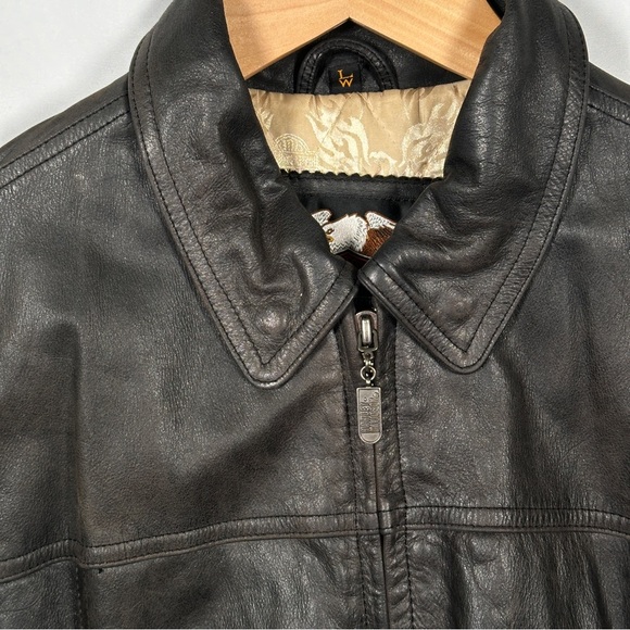Harley-Davidson Women’s Leather Moto Jacket 
Size Large - Picture 7 of 16